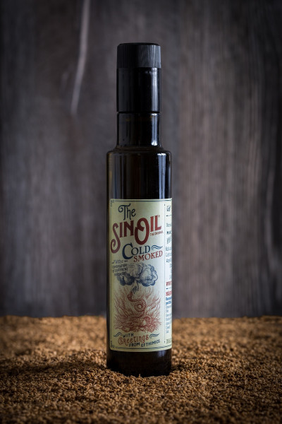 The Sin Oil Smoked - Olivenöl geräuchert 250 ml