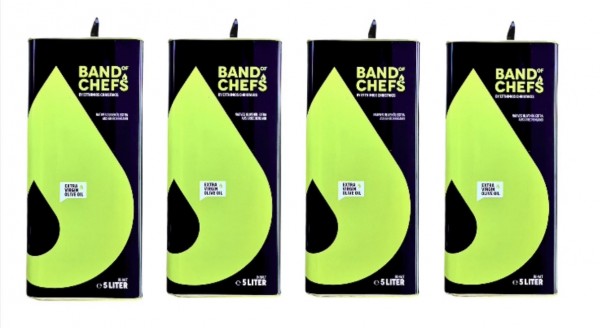 BAND OF CHEFS 4x5 Liter - Natives Olivenöl extra