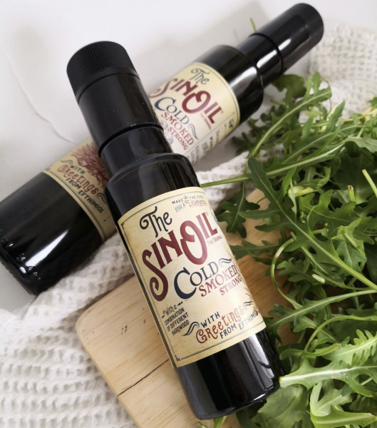 The Sin Oil Strong Smoked - Olivenöl intensiv geräuchert 100 ml